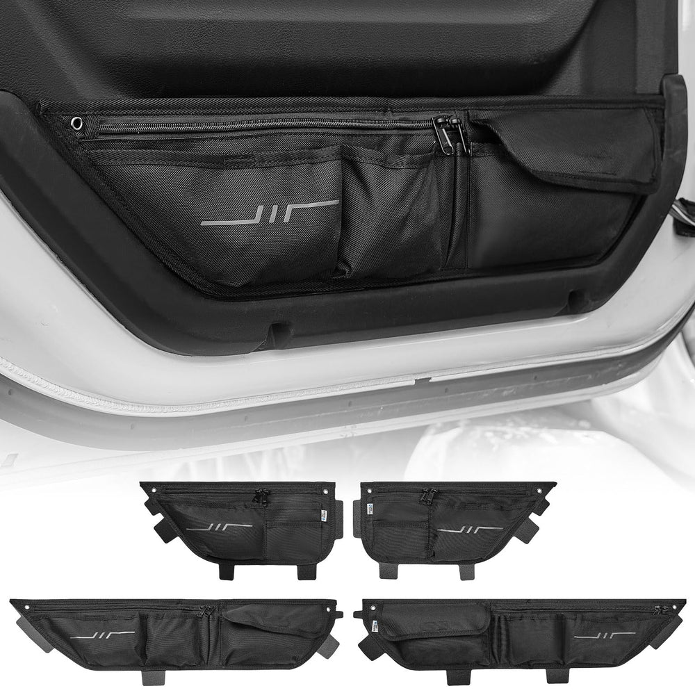 JOYTUTUS Wrangler front-left door pocket installed for quick access to essentials.
