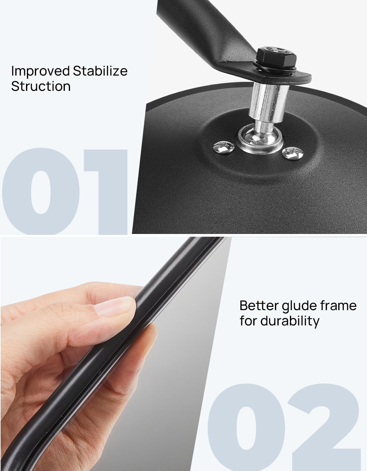 JOYTUTUS durable powder-coated finish resists rust in tough conditions.