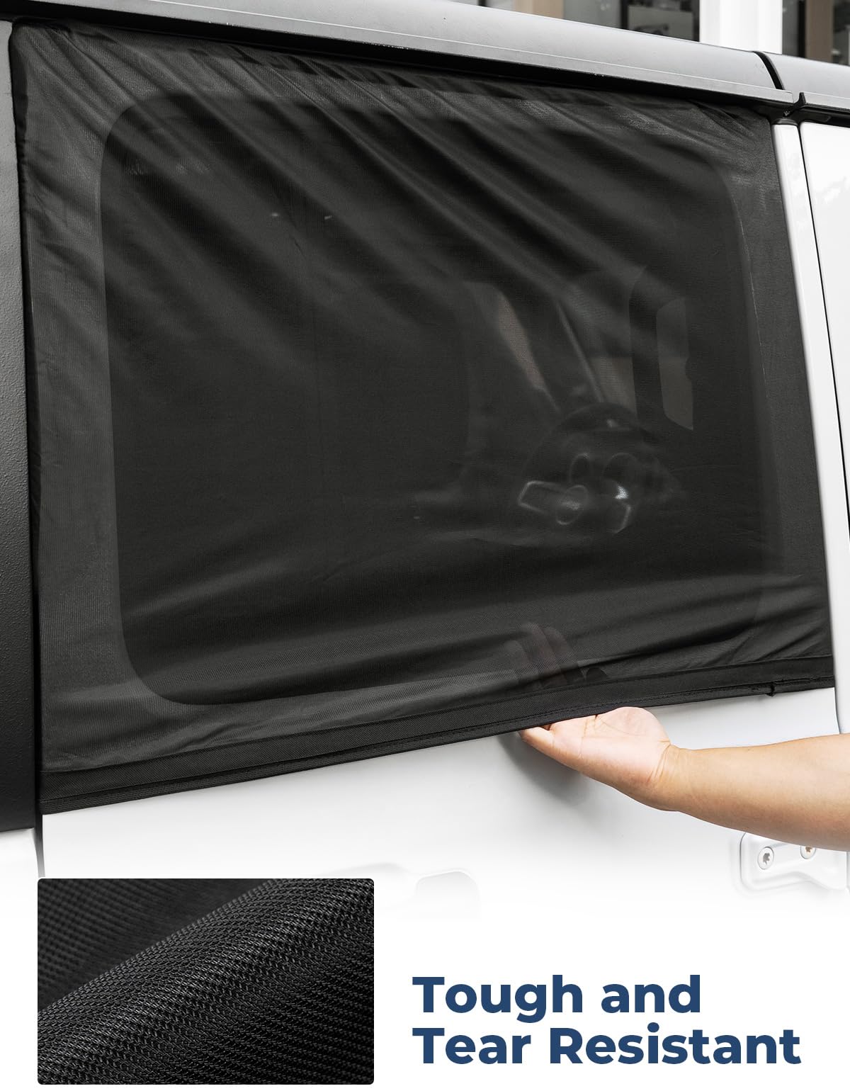 JOYTUTUS double-sided design offers UV protection and privacy options on demand.