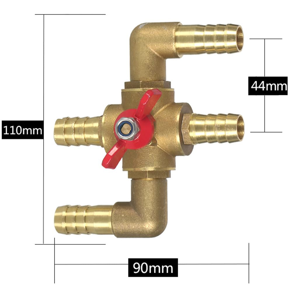 Joywayus valve handle with electroplated finish for high-temperature durability.