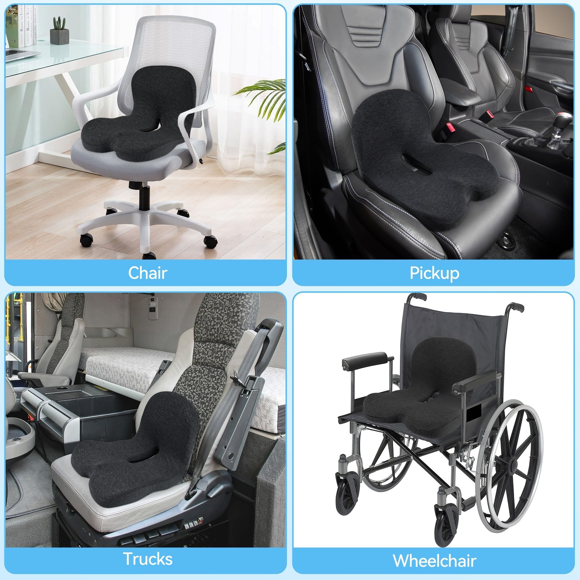 jpinlr durable memory foam maintains cushion shape over time