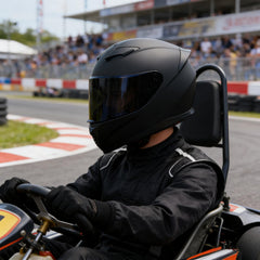 JQF Gear WS-607 visor combination with clear improves daytime clarity