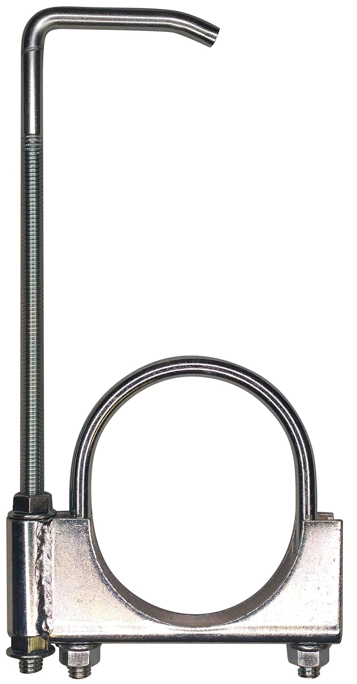 JQuad 3in universal exhaust hanger with adjustable length for secure mounting.