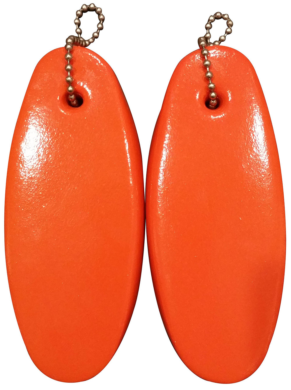 JQuad Jumbo keyfloat side view shows bright orange visibility and buoyant performance for easy retrieval.
