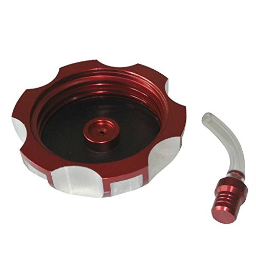 JRL cap with gas cap hose connection for easy fuel access