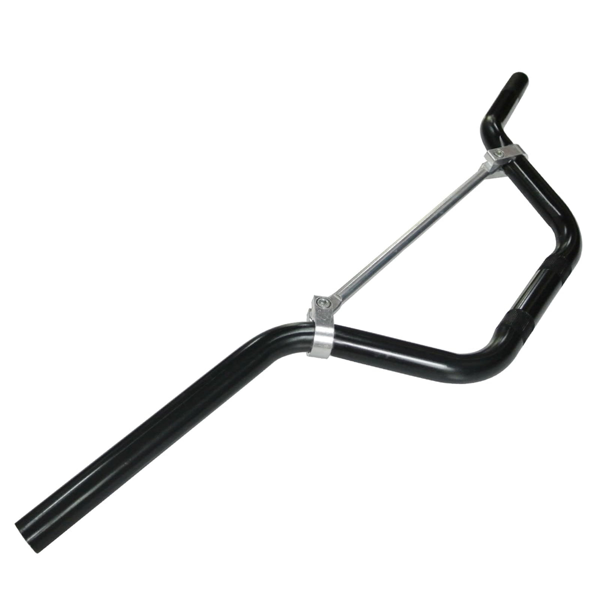 JRL 7/8 inch pitbike handlebar mid-rise in black for versatile off-road use.