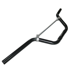 JRL 7/8 inch pitbike handlebar mid-rise in black for versatile off-road use.