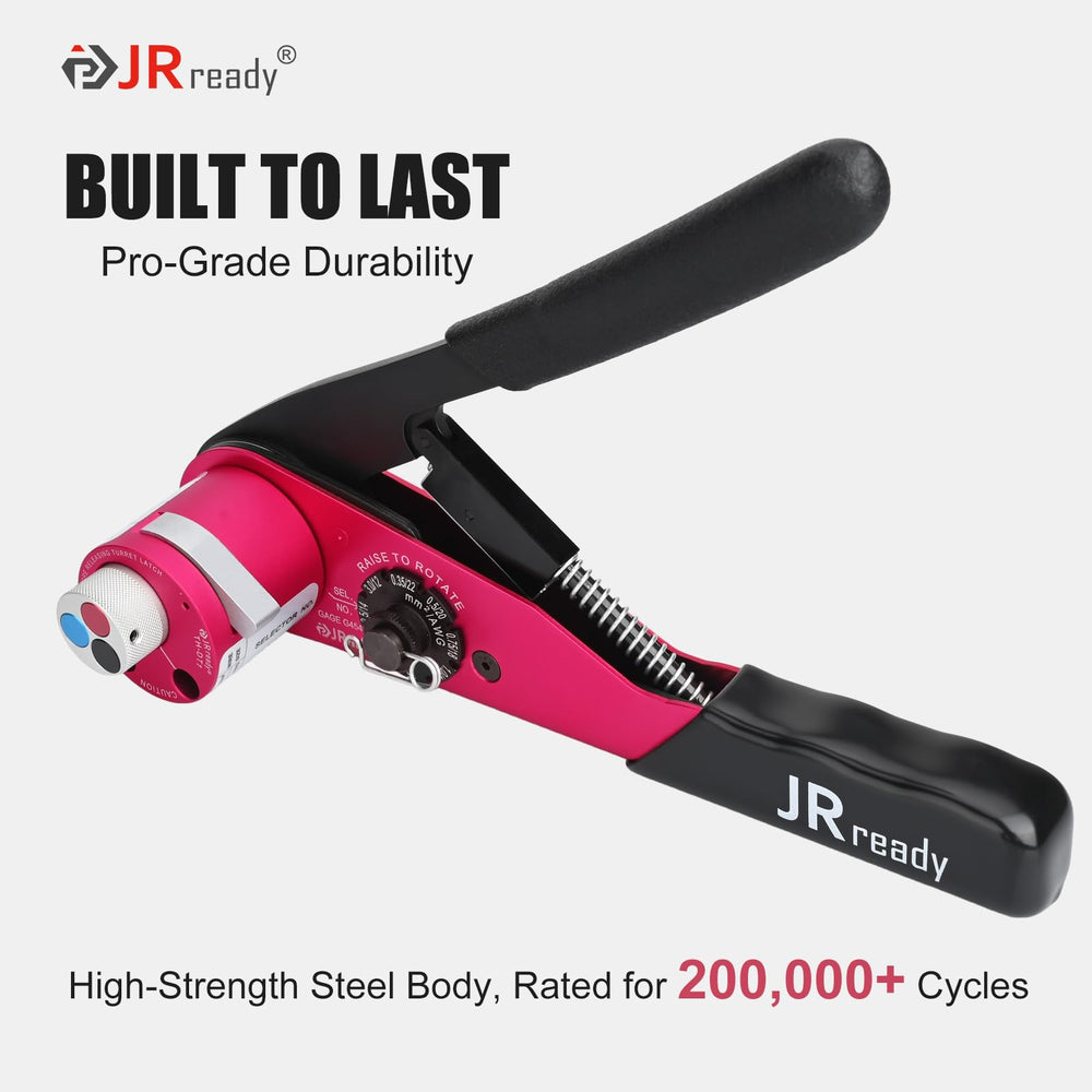 JRready ACT-DT1 ergonomic-handles reduce fatigue during long sessions