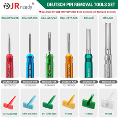 JRready ACT-HDT crimp tool closeup highlighting lightweight single-hand design