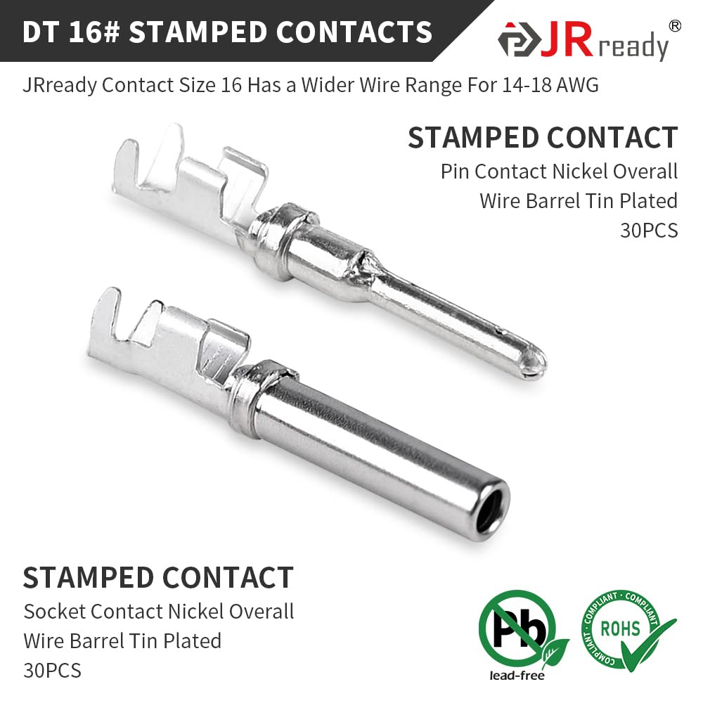 JRready DT connector durability highlights shake-resistant locking for busy engines