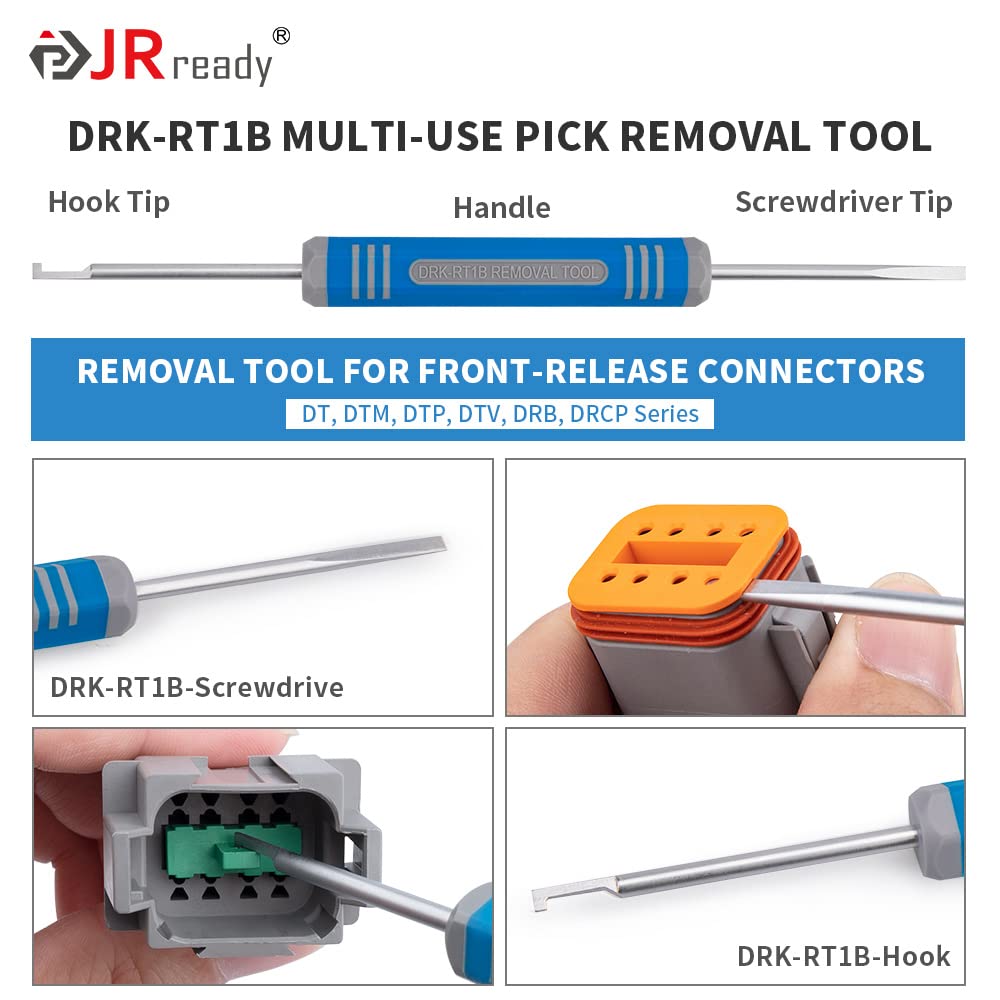 JRready DT mounting clips shown for secure, vibration-resistant installations