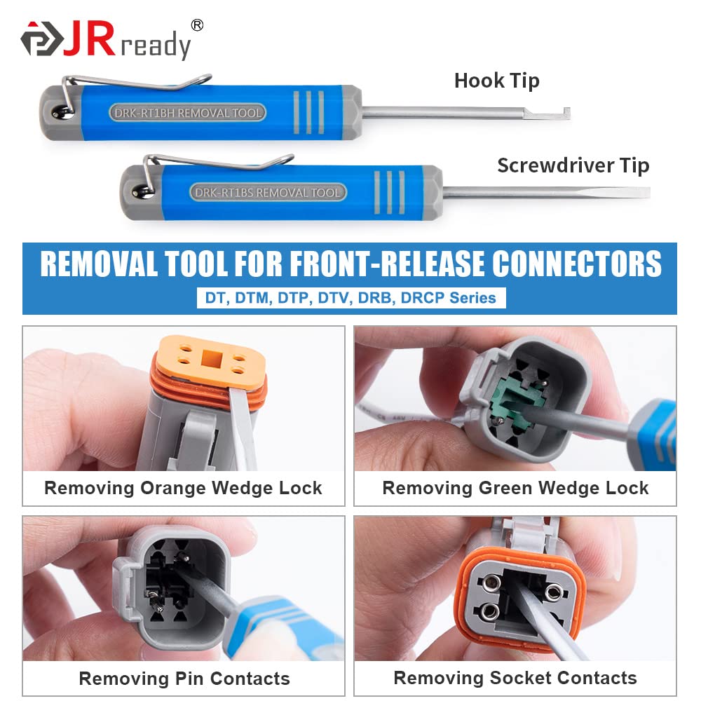 JRready insertion-extraction tool aiding pin release during repairs