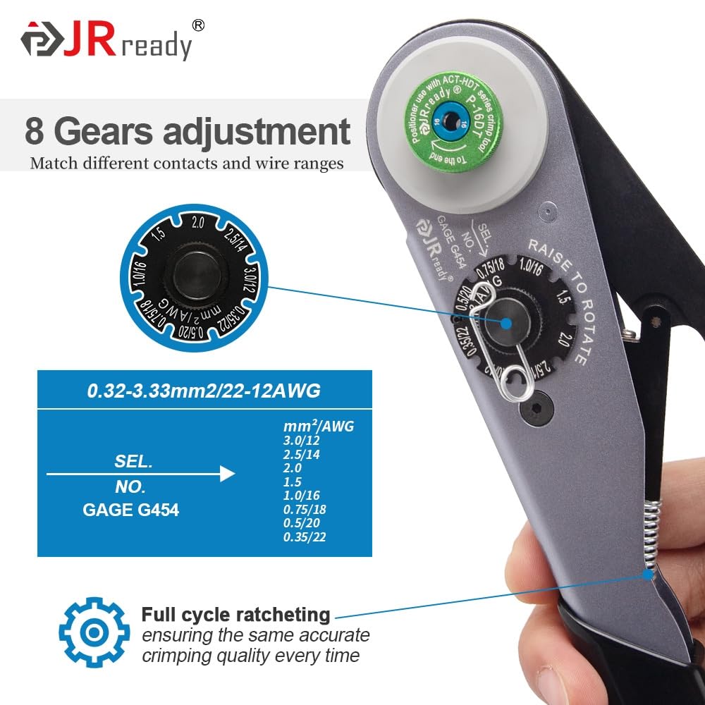 JRready IP68 housing ensures waterproof and chemical-resistant protection.