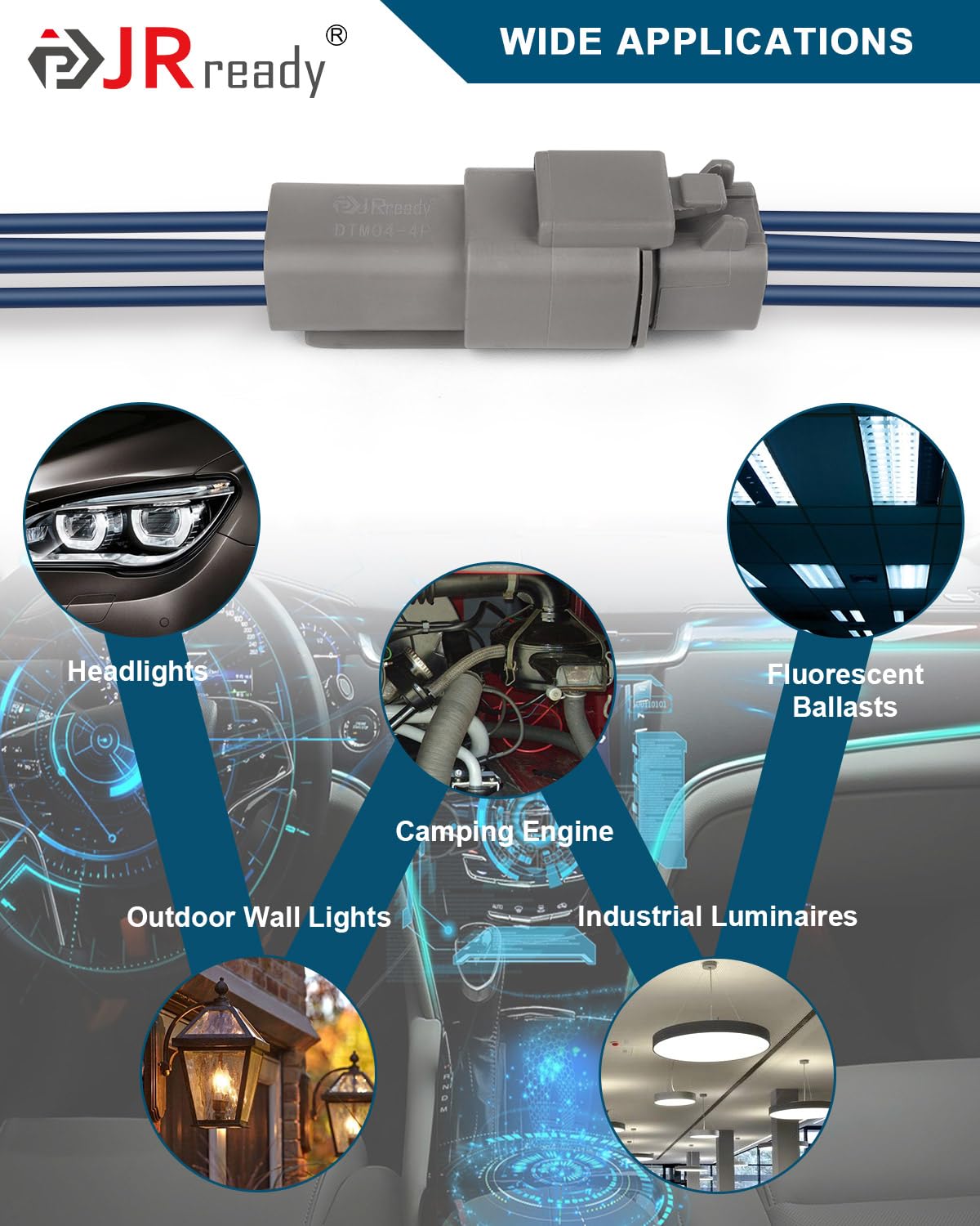 JRready DTM kit suitable for motorcycles, cars, boats, and more