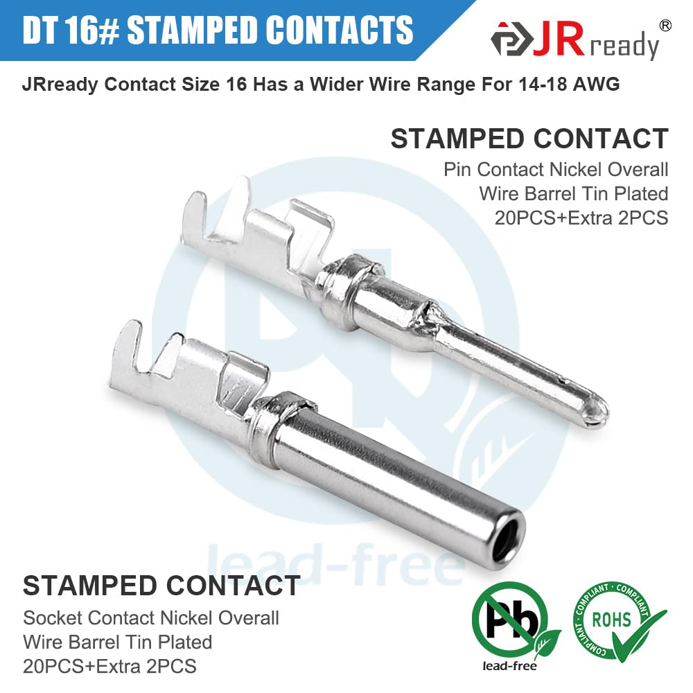 JRready PA66 housing Deutsch connectors for durable assembly