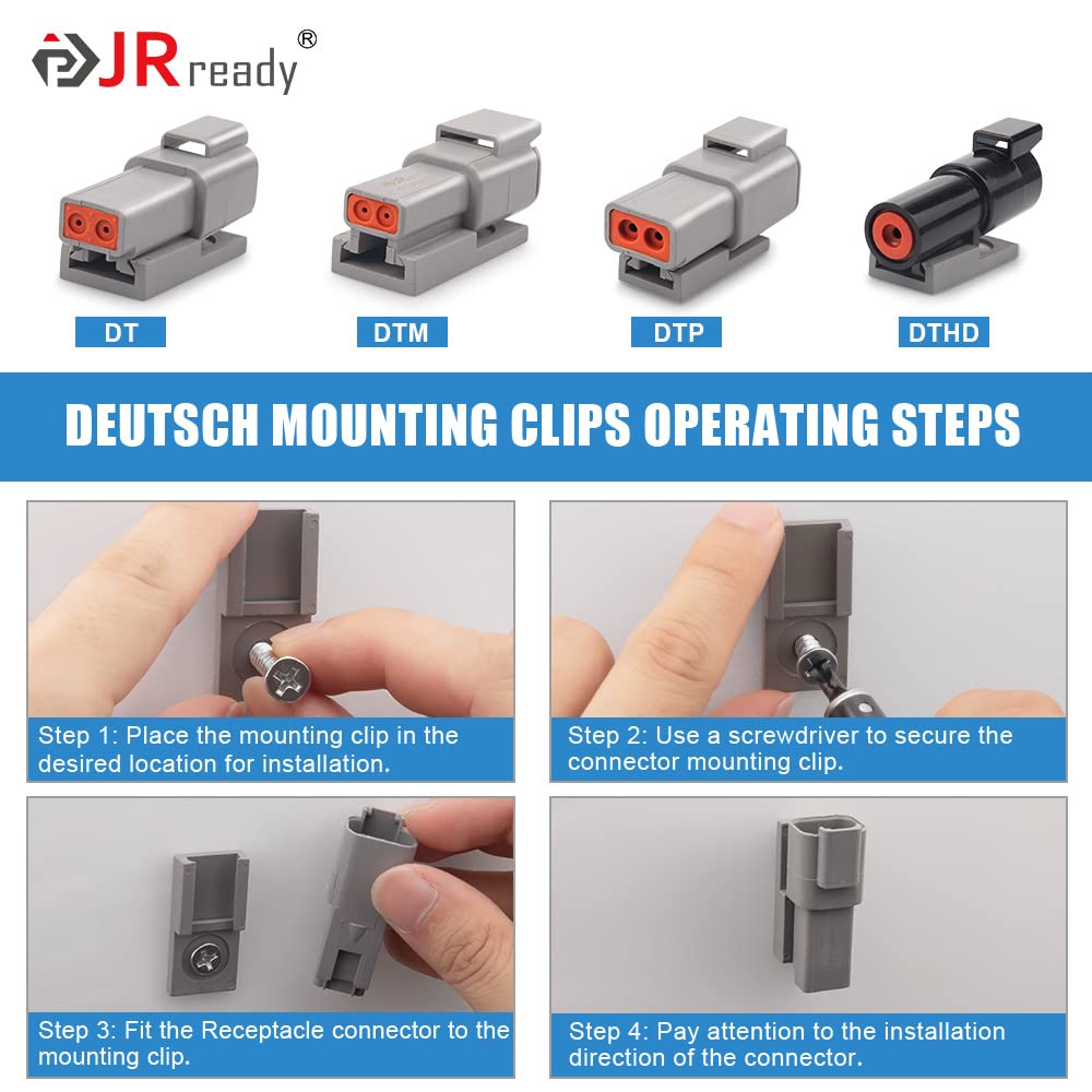 JRready pin removal tool DRK-RT1B with mounting clips for quick maintenance