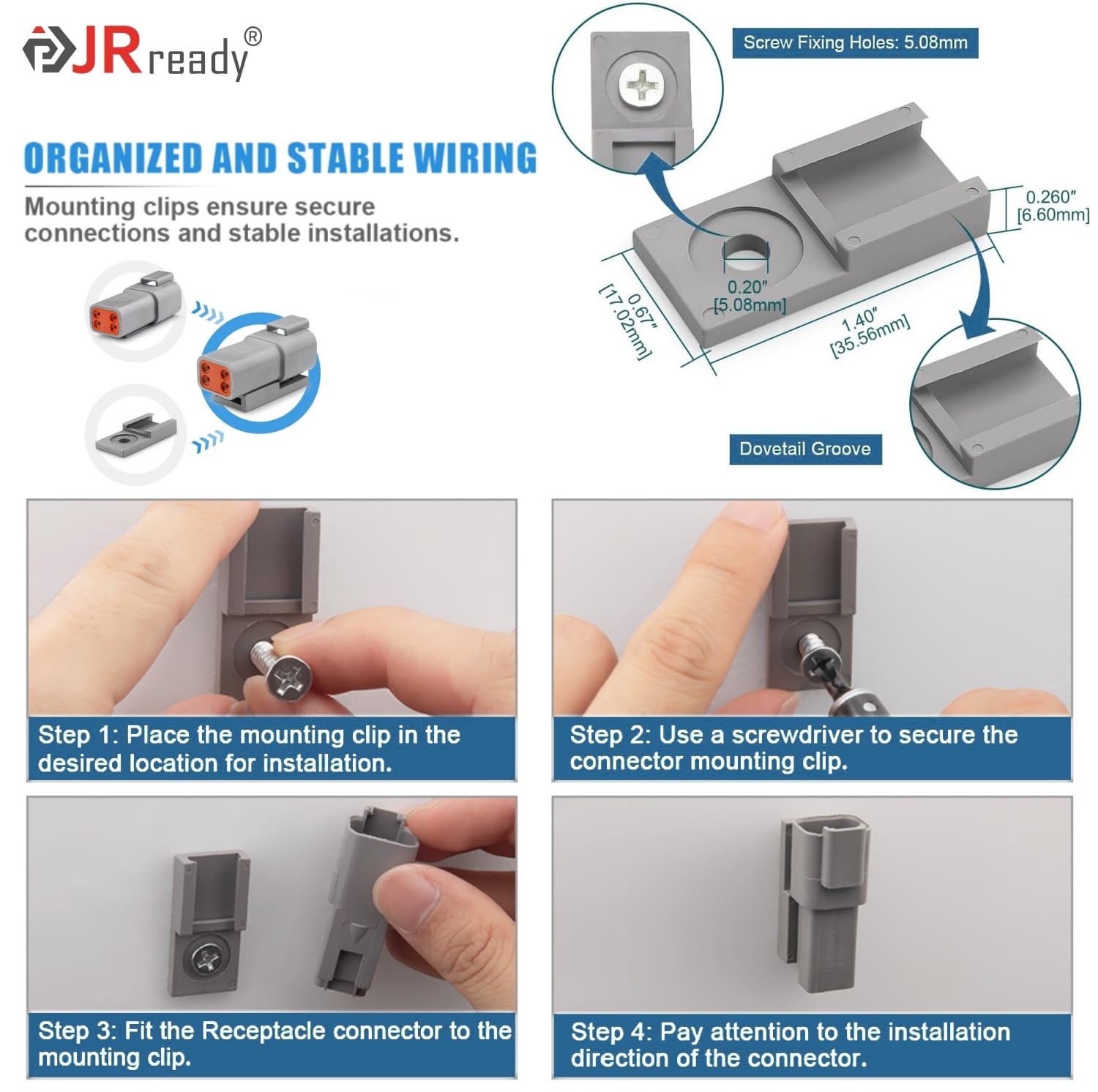 JRready seal plugs maintaining waterproof integrity after disconnection