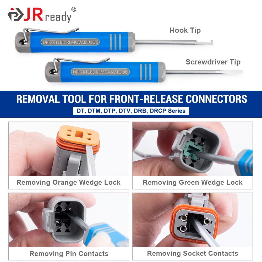 JRready ST5257-PRO compatibility guide showing connector match tips for accuracy