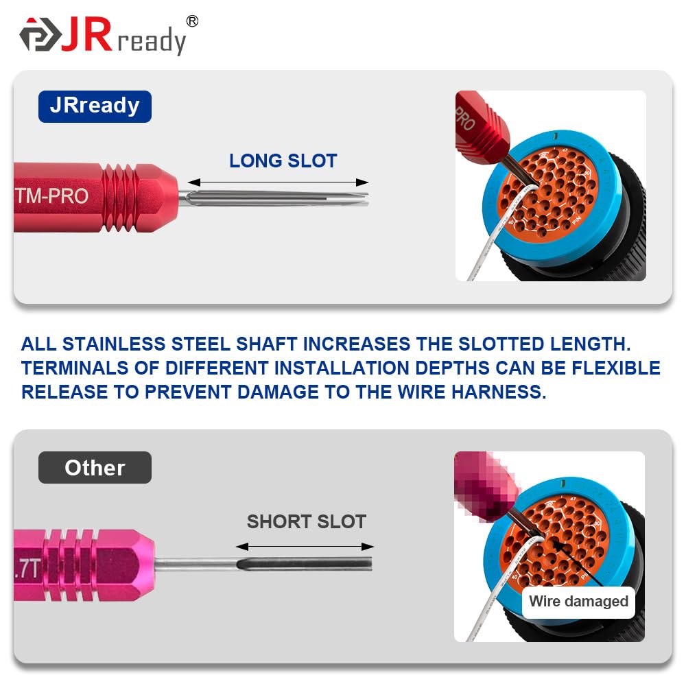 JRready ST5257-PRO DRK-20DTM-PRO 20-pin removal tool suited for small gauge wires