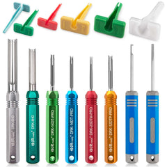 JRready ST5257-PRO kit overview showing a versatile Deutsch tool set for multiple sizes