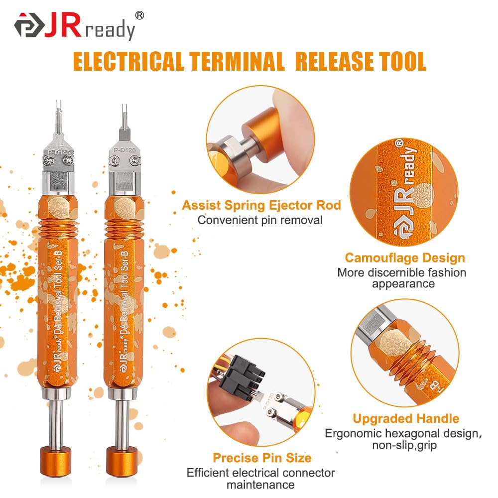 JRready ST5262 ergonomic hexagonal handle provides a secure grip during work.