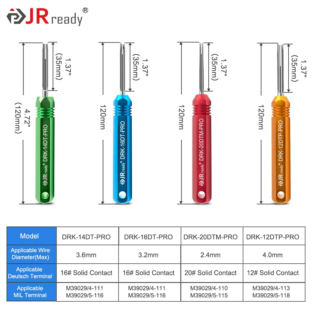 JRready ST5291 stainless shaft detail for durable use.