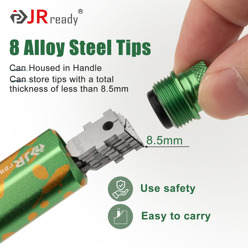 JRready ST5355 durable all-metal handle with storage