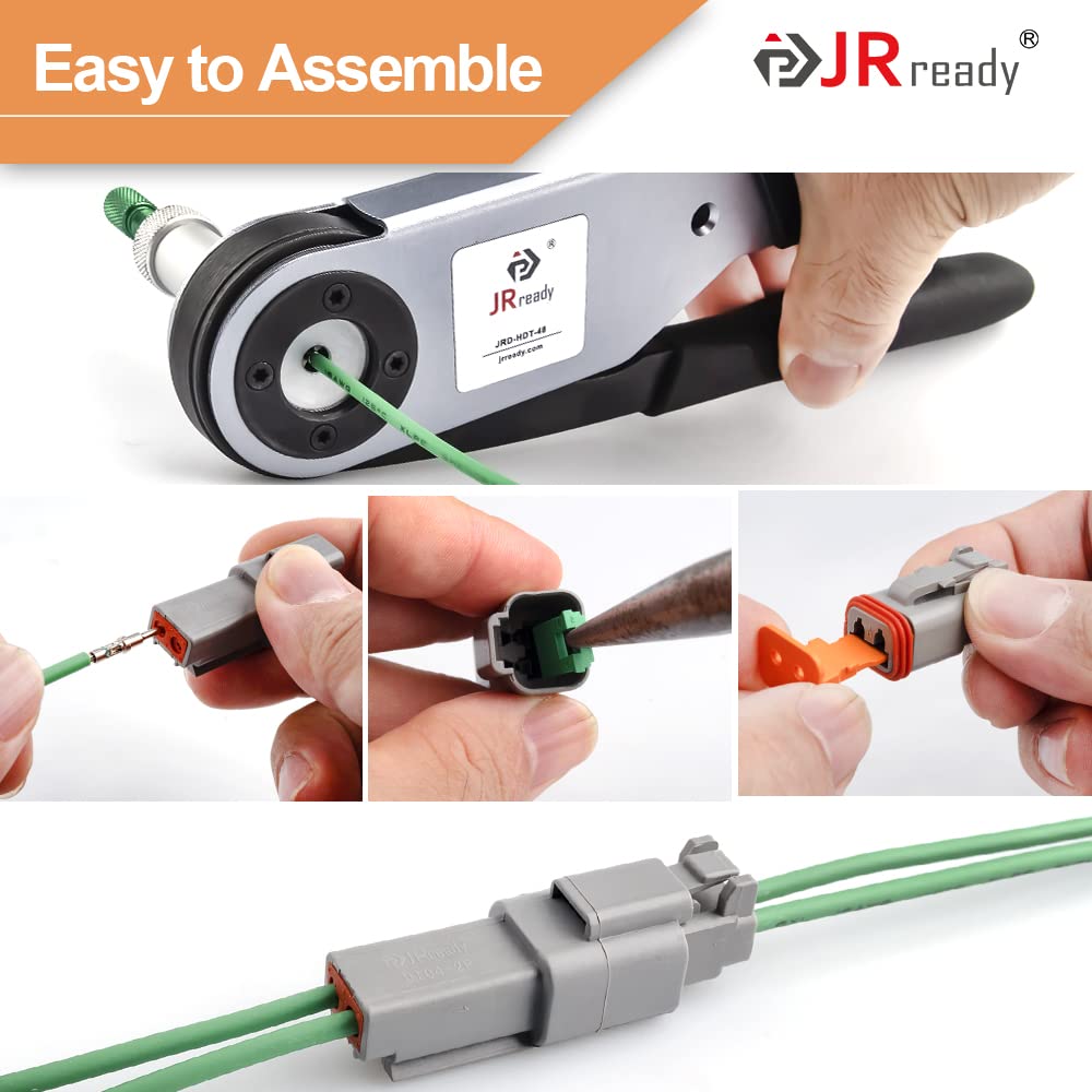 JRready ST6114 DT seal plug close-up emphasizes moisture barrier