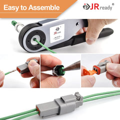 JRready ST6114 DT seal plug close-up emphasizes moisture barrier
