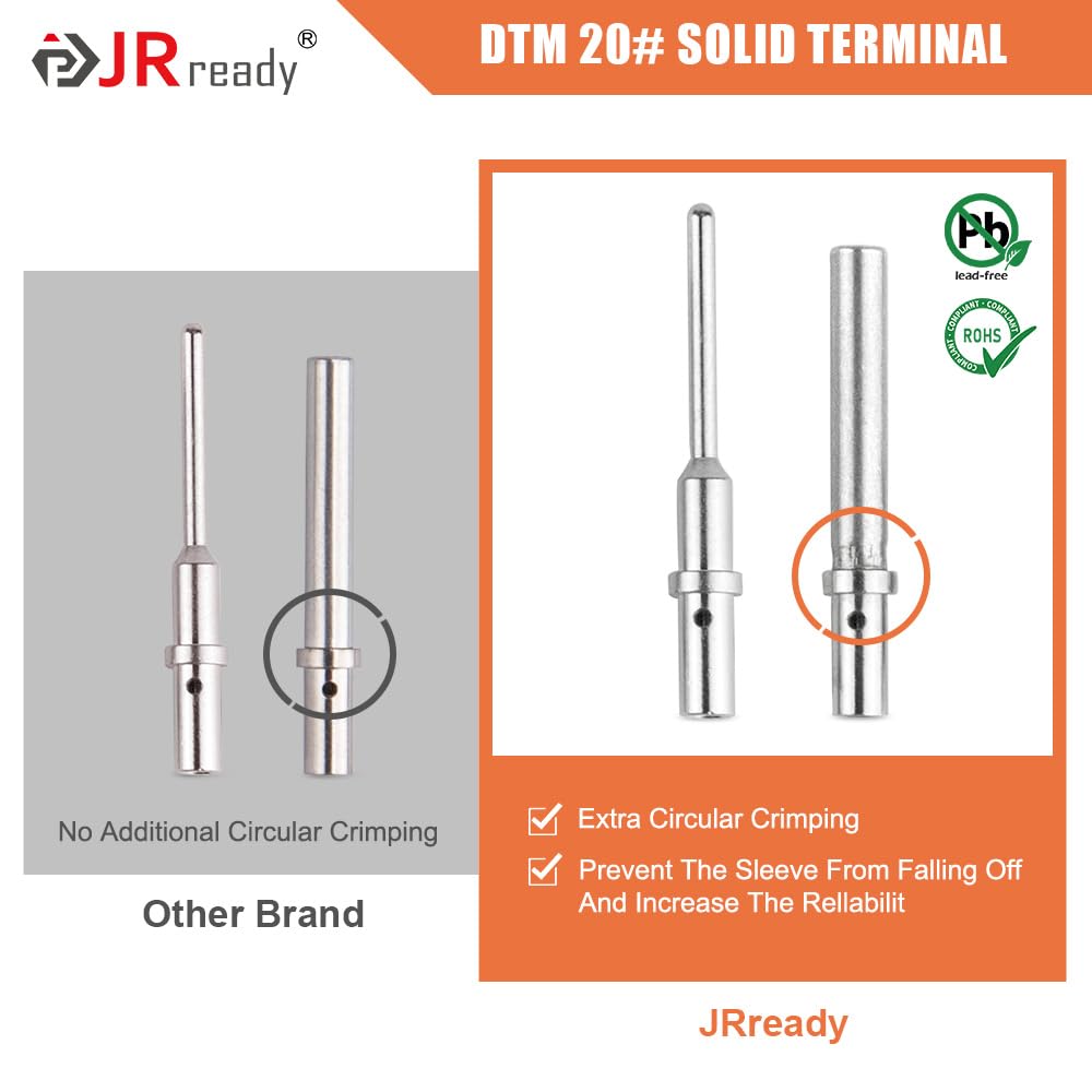 JRready ST6332-01 Deutsch DTM 8-pin kit for versatile multi-harness connections