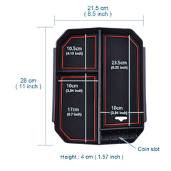 JSCARLIFE center console tray in Highlander for quick access.