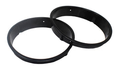 JSP Manufacturing left headlight bezel cover for Jeep TJ enhances rugged style and protection