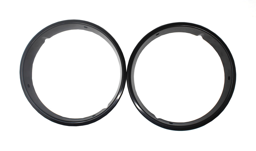 JSP Manufacturing right headlight bezel cover for Jeep TJ enhances symmetry and protection