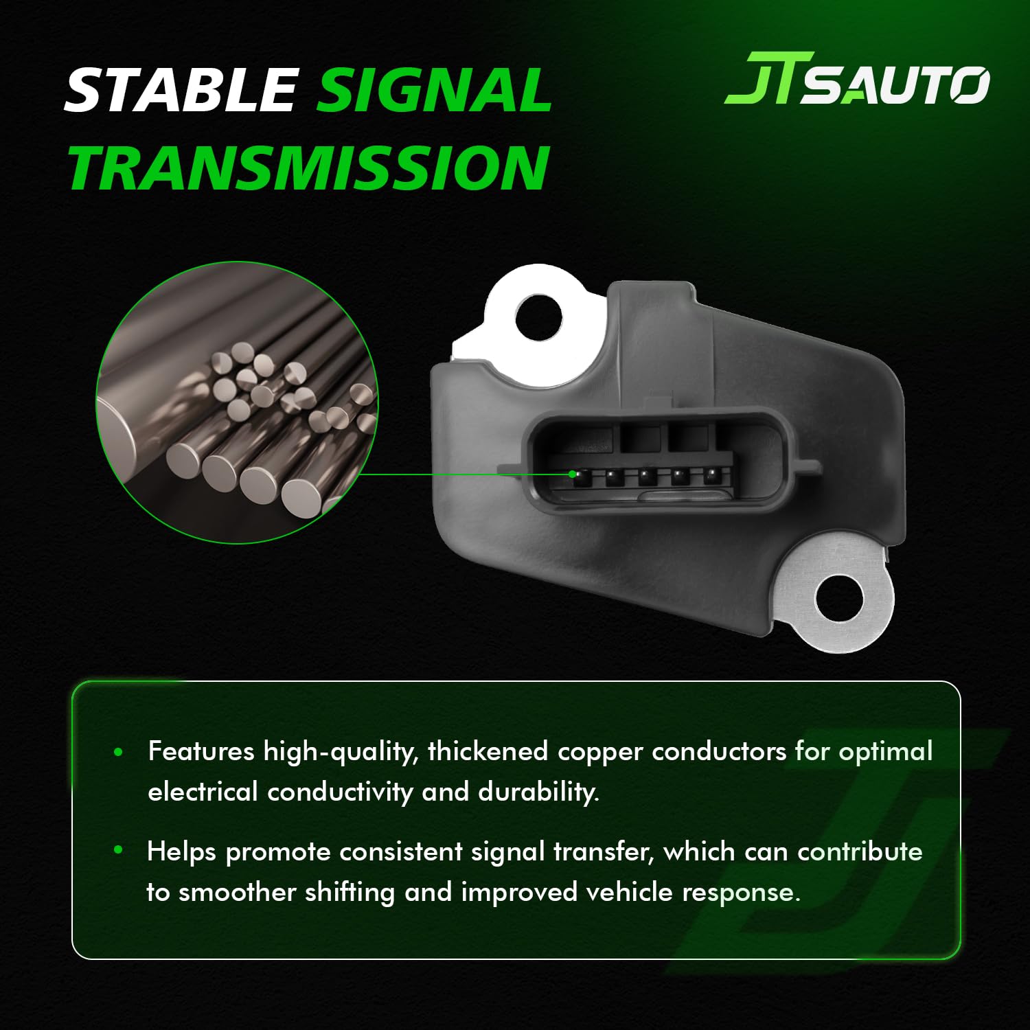 JTSAUTO 226807S000 MAF sensor for Q70/Q50 family improves throttle response and stability