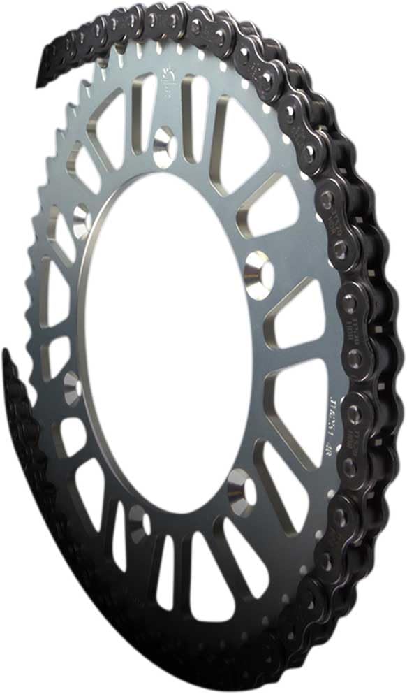 JT HDR chain master link clip detail for quick-release reliability