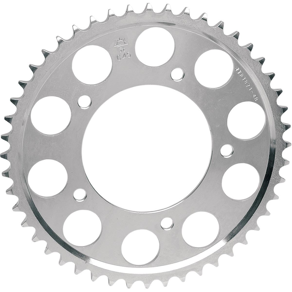 JT Sprockets JTR212.37 37-tooth steel rear sprocket boosts durability and OEM compatibility.