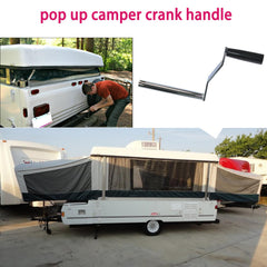 JTEYINH ergonomic rotating grip - comfortable control when raising or lowering the roof.