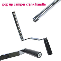 JTEYINH heavy-duty steel crank handle - durable construction for reliable camping season use.