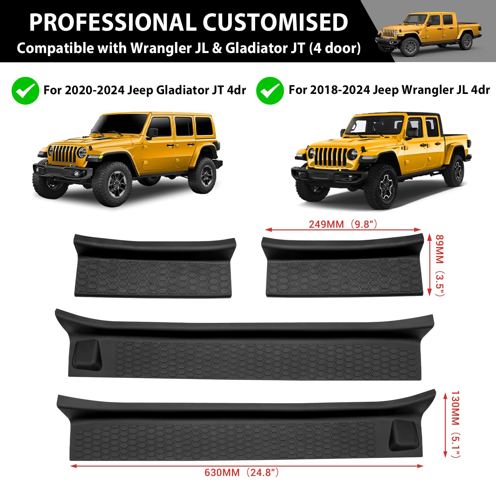 JTYZSM hard-wearing material offers long-lasting protection against wear.