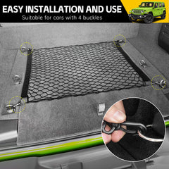 JTYZSM elastic edges stretch to hold gear without sagging
