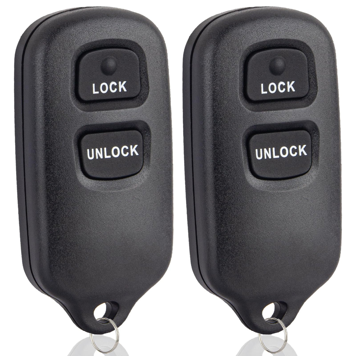 Jugmew keyless entry remote front view for Toyota, compact and easy to handle.