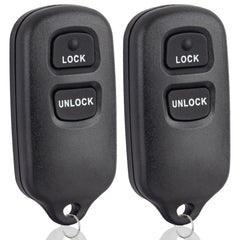 Jugmew keyless entry remote front view for Toyota, compact and easy to handle.