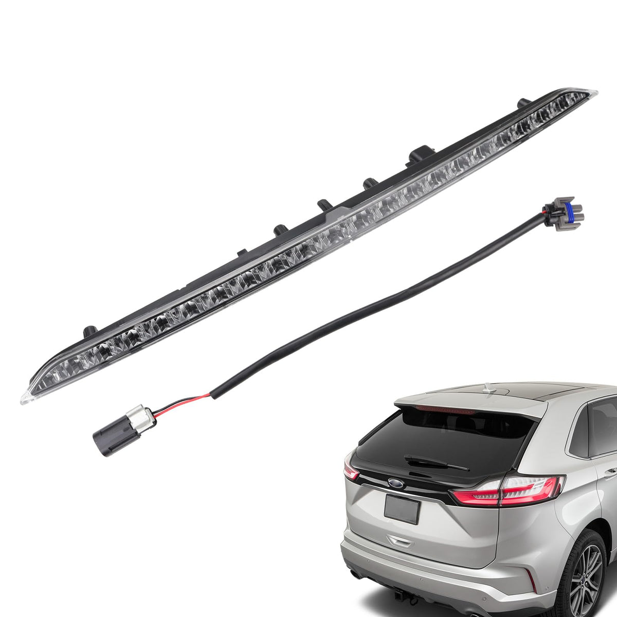 JUMOPARTS 923-133 third brake light for Ford Edge enhances rear visibility.