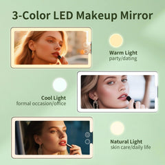 Junyaoxuan 3 color light modes for precise makeup in any lighting