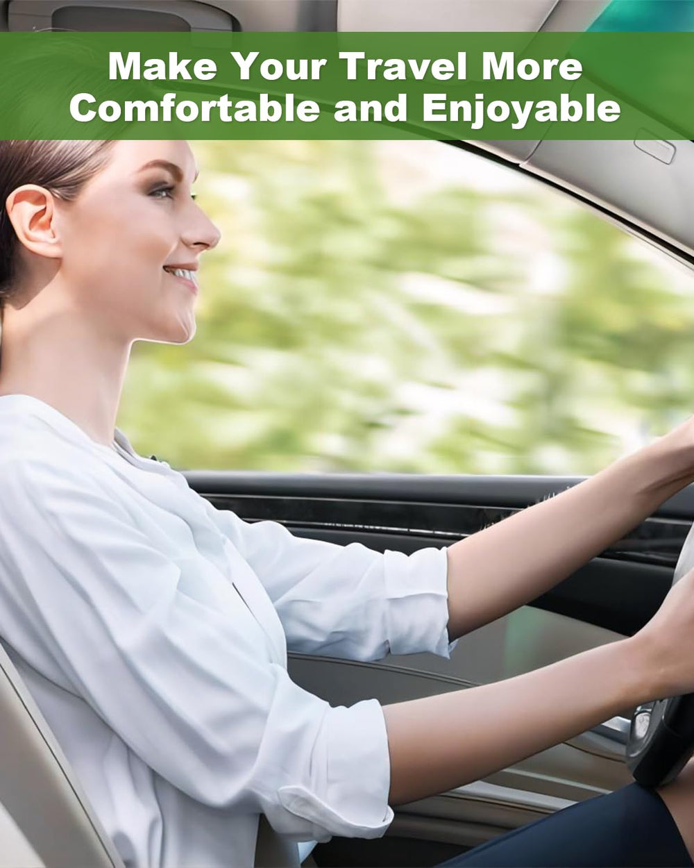 JUQAFY power seat switch compatibility panel indicating Sonata 2015-2019 and Tucson 2015-2020.