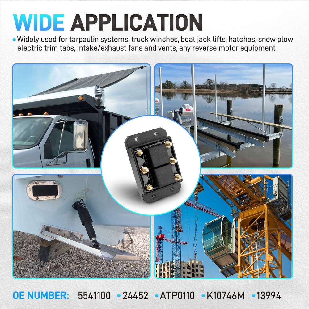 JURPLIX 12V relay module shown from the side for compact installation
