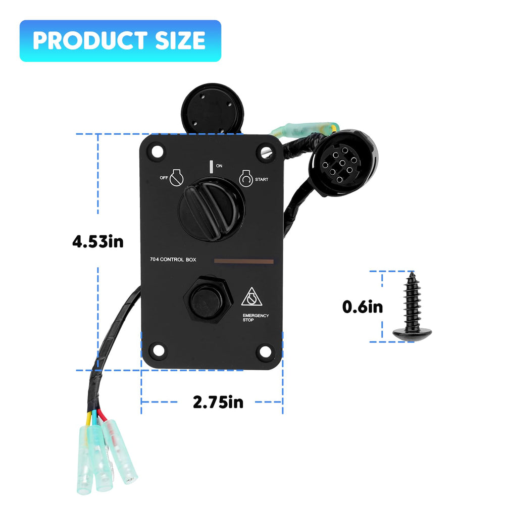 JURPLIX complete package includes panel, keys, wiring, and screws for quick setup.