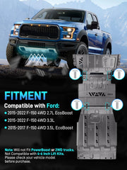 JURPLIX full skid plate transmission protection guards critical components during off-road runs