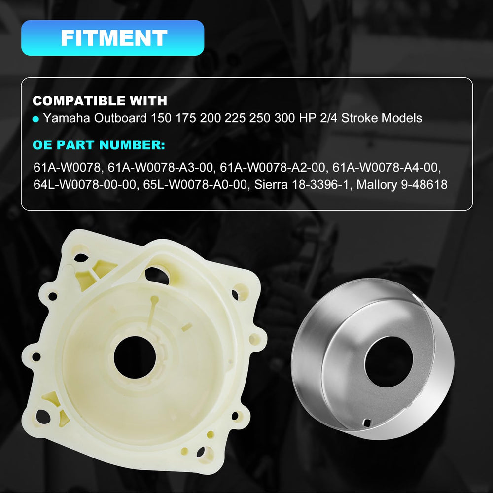 JURPLIX impeller insert cup highlighting compatibility and fit
