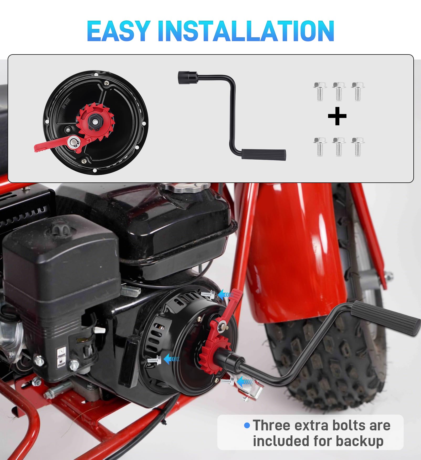 JURPLIX includes extra fasteners for reinforced, secure installation